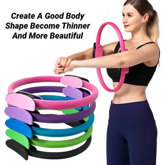 Yoga Fitness Ring Circle Pilates Women Girl Exercise Home Resistance Elasticity Workout Pelvic Floor Muscle Postpartum Training