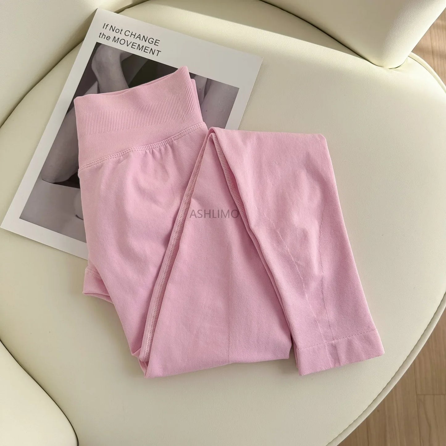 Impact Leggings With Logo Gym Seamless Leggings Women Low Waist Scrunch Bum Leggings Workout Clothes Sports Tights Yoga Pants