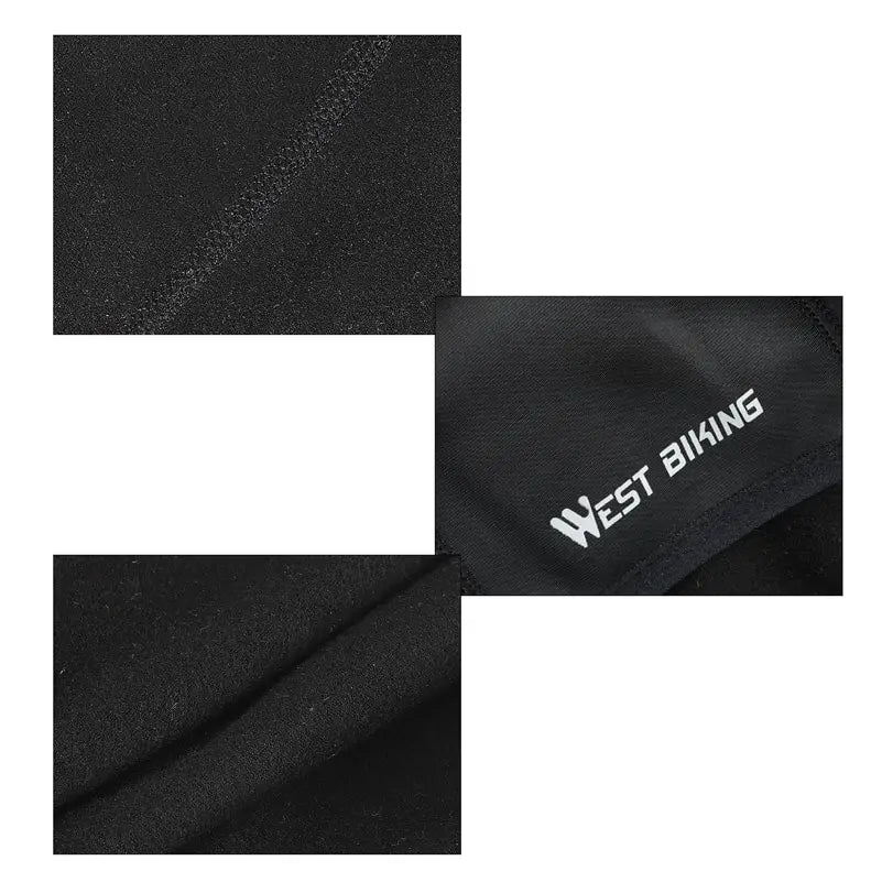 WEST BIKING Winter Cycling Cap Windproof Thermal Ski Helmet Liner Running Skiing Motorcycle Hat Men Women MTB Cycling Headwear