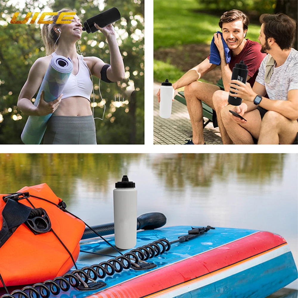 Ice Hockey Sport Bottle BPA Free Football Lacrosse Bottle Hockey Water Bottle Hockey Training Equipment