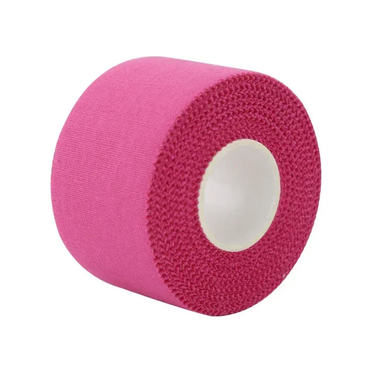 1pc Athletic Sports White Cotton Tape Sawtooth Adhesive Bandage for Muscle Knee Wrist Fingers Wrap Protection Muscle Support