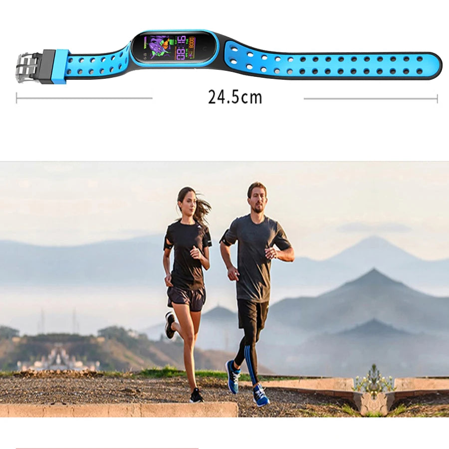 Sport Strap for Mi Band 7 6 5 Bracelet Belt Silicone Watchband Replacement Smartwatch Bracelet for Xiaomi Mi Band 3 4 5 6 Strap