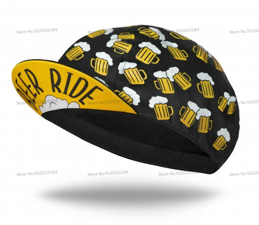 Cycling Hat Funny Road Bicycle Cap Summer Breathable Colorful Bike Headwear Men and Women Gorra Ciclismo