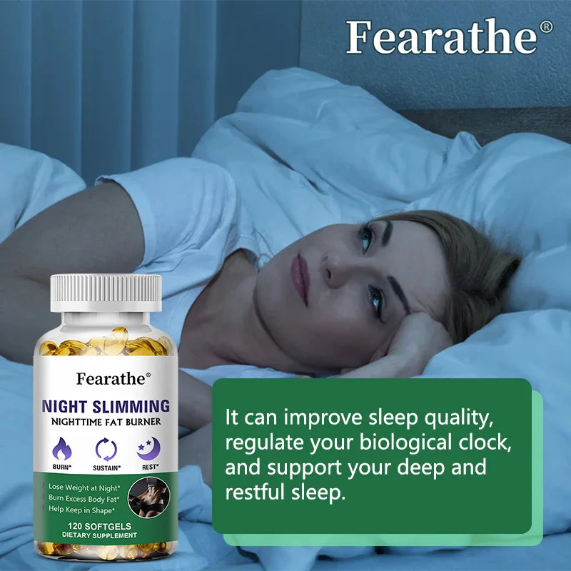 Night Fat Burning, Sleep and Weight Management, Eliminate Belly Fat, Promote Energy Metabolism, Suitable for Both Men and Women