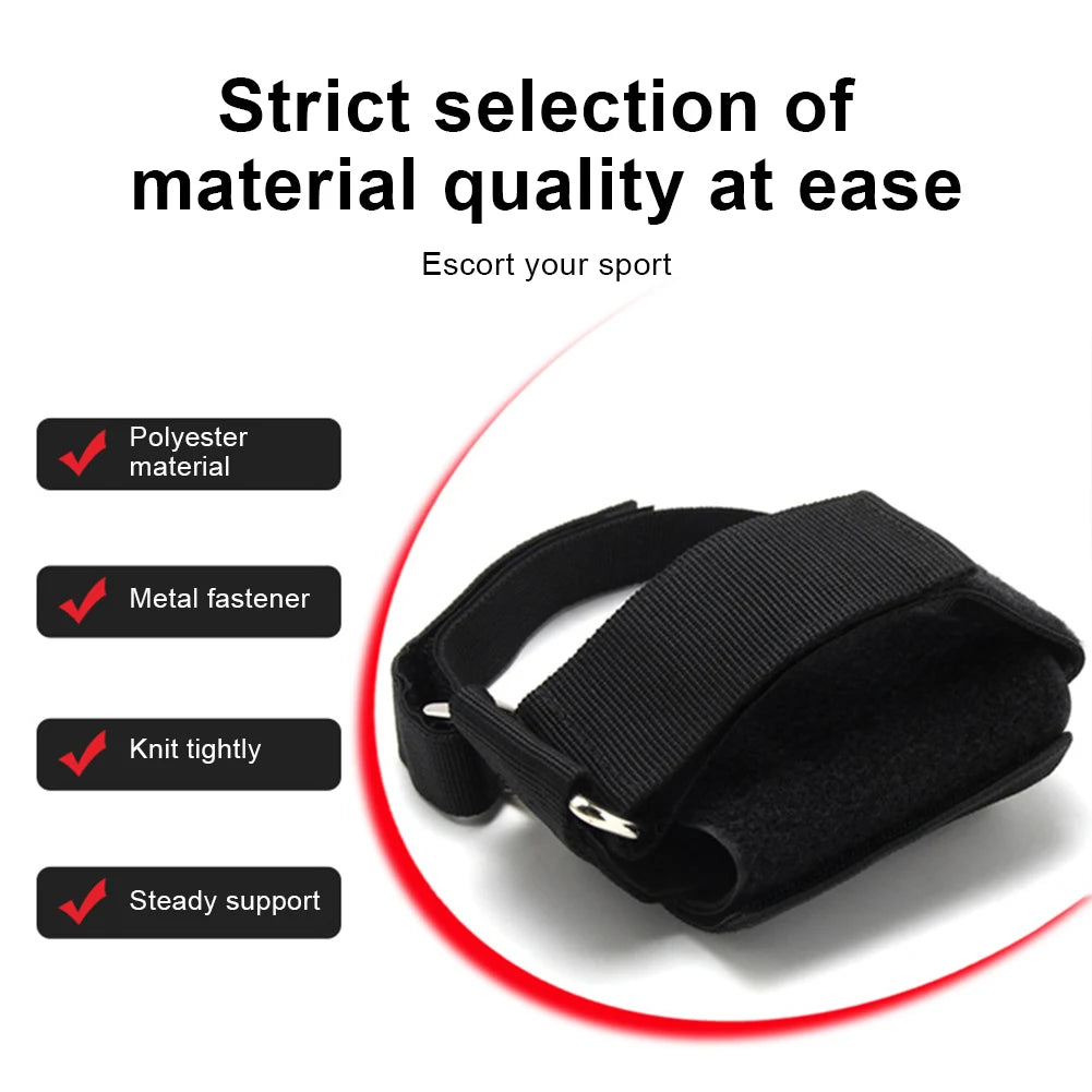 Dumbbell Ankle Strap Tibialis Trainer with Hook and Loop Fastener Feet Dumbbell Attachment for Leg Muscles Strength Training
