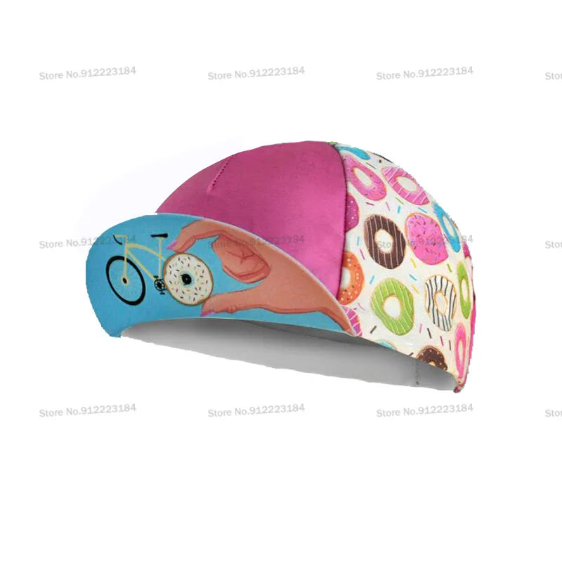 Cycling Hat Funny Road Bicycle Cap Summer Breathable Colorful Bike Headwear Men and Women Gorra Ciclismo