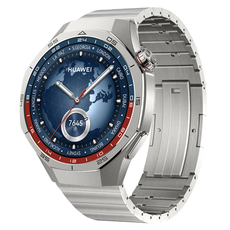 22mm Quick-release Titanium Strap for Huawei Watch GT5 Pro 46mm Replaceable Wristband for Huawei Watch GT5 4 2/4 3 Pro Bracelet