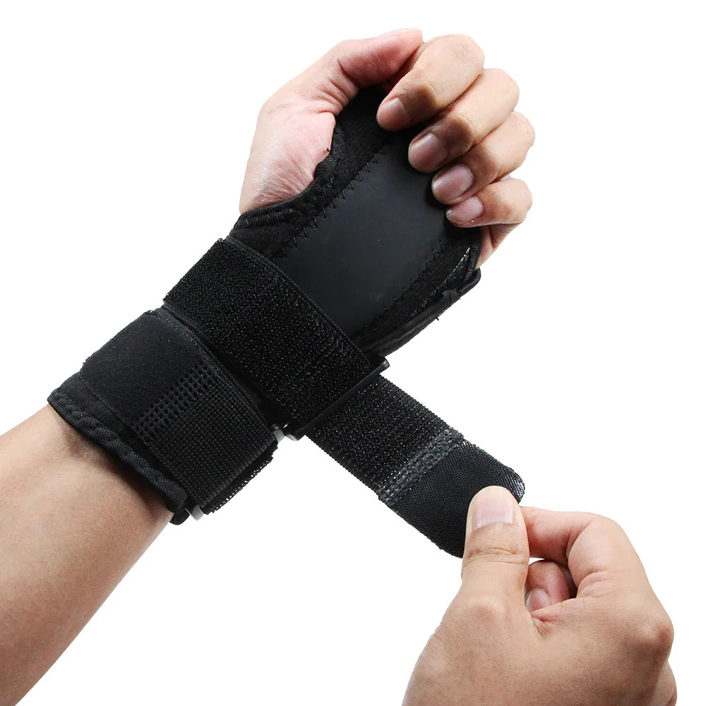 1Pc Professional Wrist Support Splint Arthritis Band Belt Carpal Tunnel Wrist Brace Sprain Prevention Wrist Protector for Fitnes