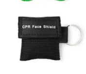 Keychain First Aid Emergency Face Shield CPR Mask Professional Outdoor Rescue Health Care Tools Jetting Resuscitator Mask