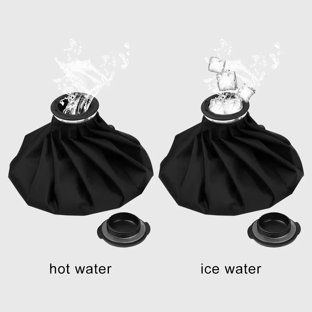 Reusable Ice Pack Cold Hot Water Compress Bag Kids Teenagers Adults Sport Injuries Swelling Wisdom Teeth Breastfeeding Headaches