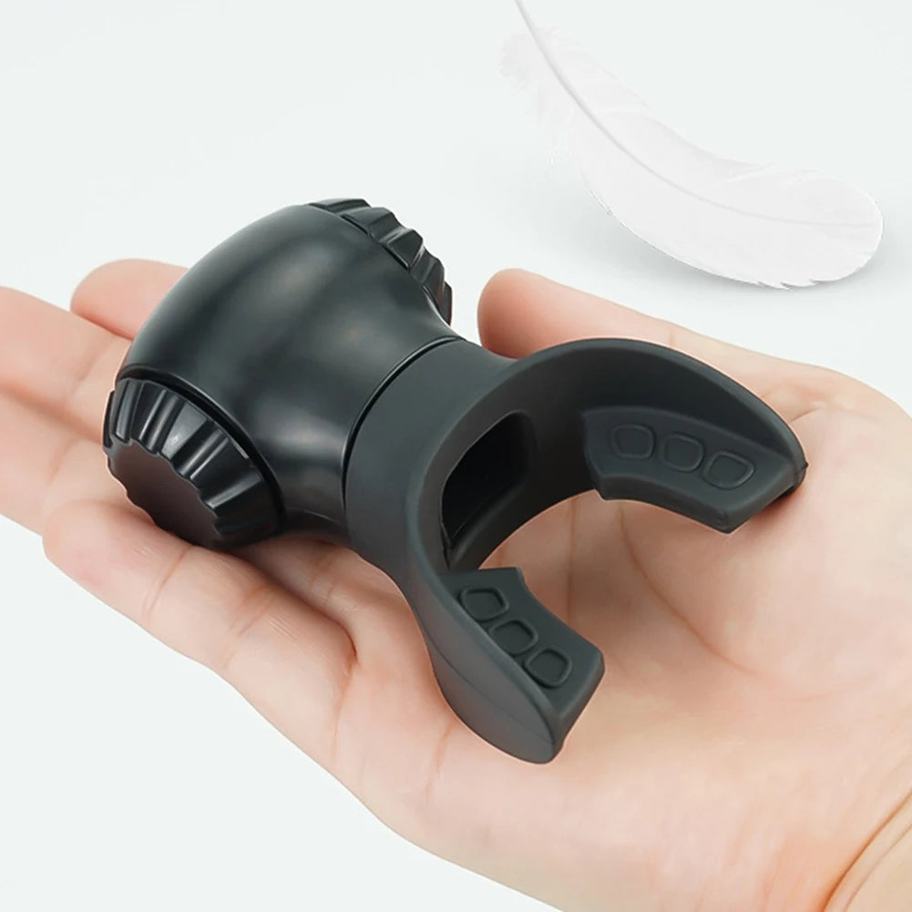 Breathing Trainer Expiratory Exercise Tool Adjustable Resistance Respiratory Trainer Lung Exercise Device for Breathing Training