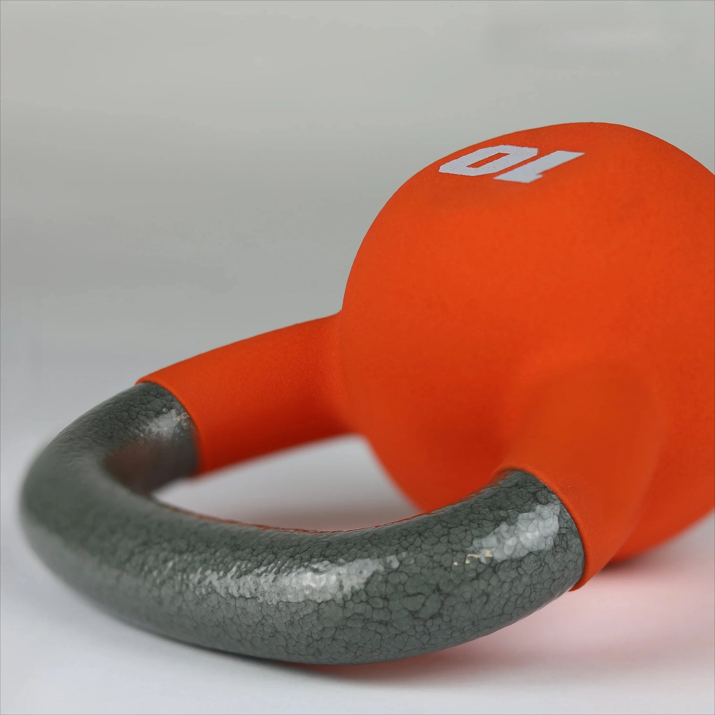 10lb Neoprene Coated Kettlebell, Orange
