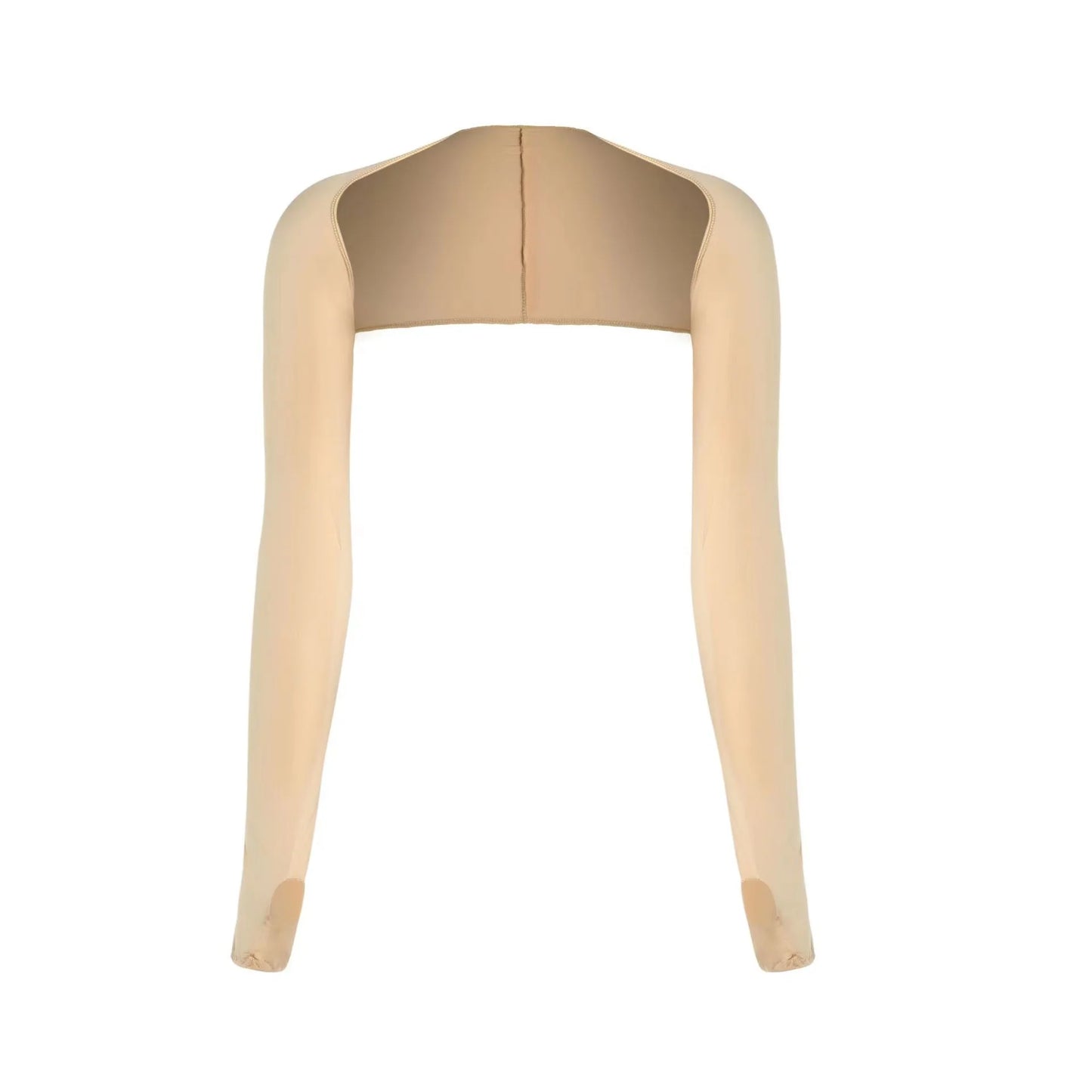 1Pair Cooling Shawl Arm Sleeves Sun Protection for Women Men with Finger Hole for Golfing, Driving, Riding, Fishing