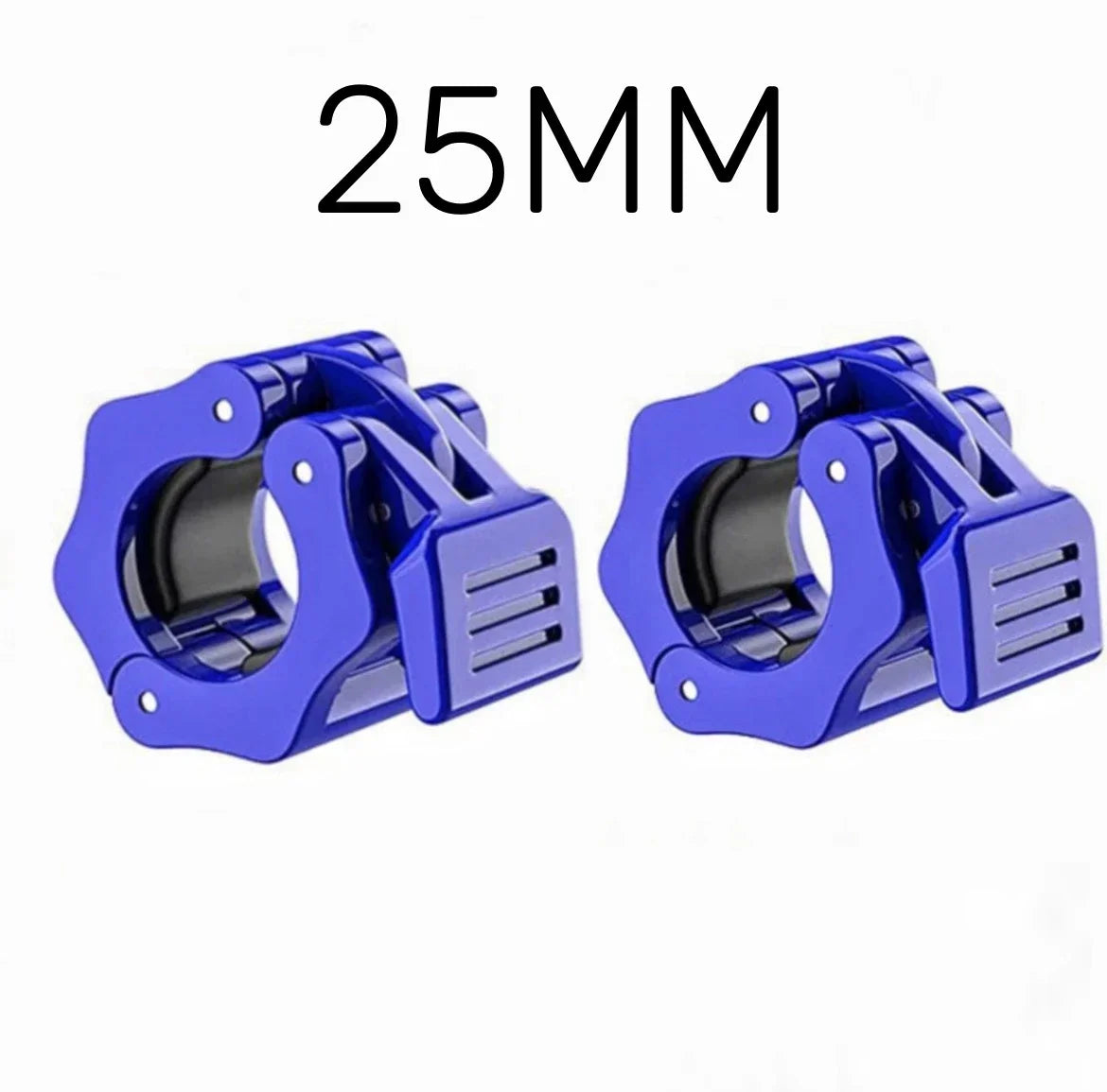 2PCS 25/28/30mm Quick Release Barbell Clamps Spin lock Barbell Collars Weight Bar Clips for Weightlifting and Strength Training