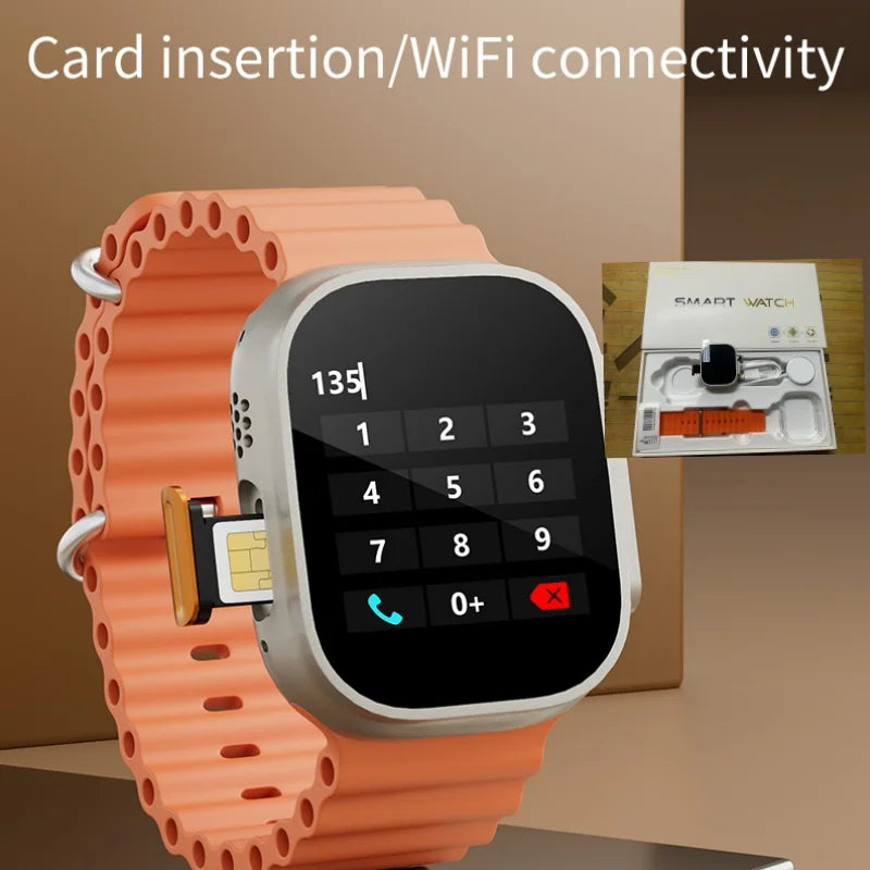 Goldenspike DW100 Smartwatch S10 Ultra 3 Smart Watch With 2.29'' Amoled Screen GPS WIFI 256GB Storage Global Version 5G Sim Card