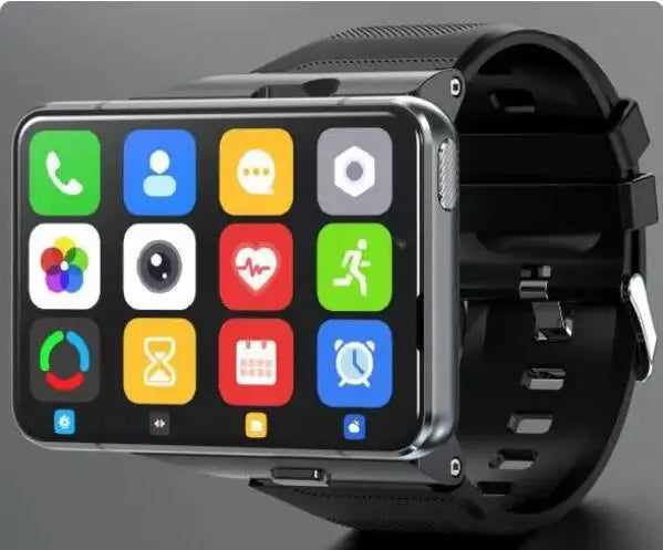 New S999 4G Smart Watch Android 9.0 MTK6761 Quad Core 4GB 64GB 2.88" HD Large Screen Smartwatch 5.0MP+13.0MP Dual Camera 2300mAh