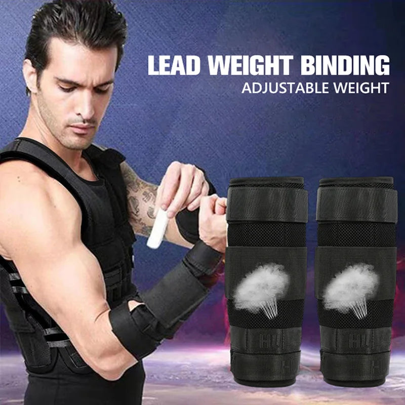 Adjustable Ankle Weights Support Brace Strap Running Walking Crossfit Legs Strength Training Shock Guard Gym Equipment XA179L