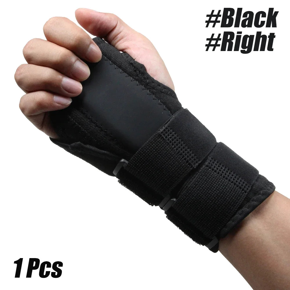 1Pc Professional Wrist Support Splint Arthritis Band Belt Carpal Tunnel Wrist Brace Sprain Prevention Wrist Protector for Fitnes
