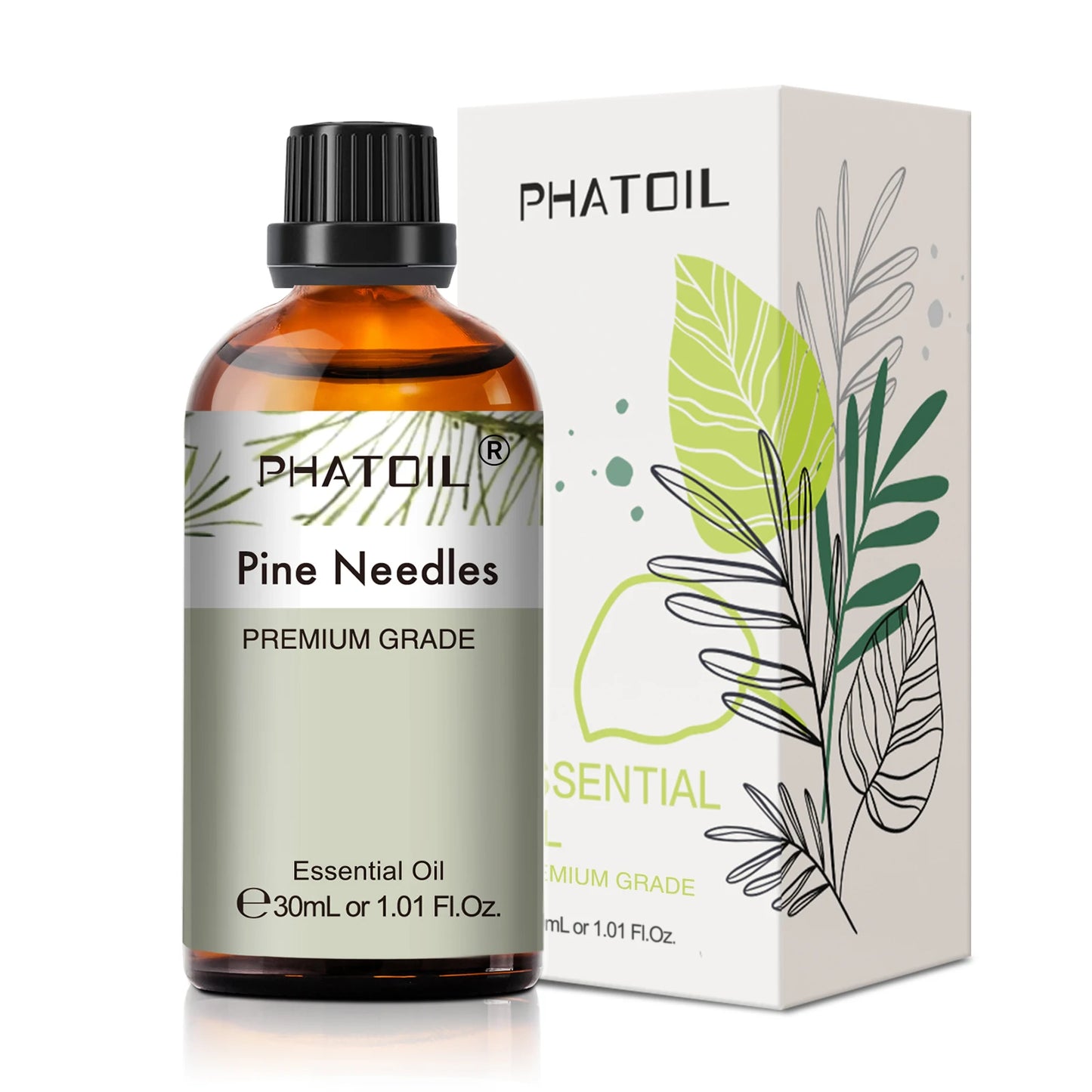PHATOIL 30ml Aromatherapy Essential Oil Lavender Eucalyptus Vanilla Sweet Orange Aroma Oils For Diffuser Candle Making DIY Soap