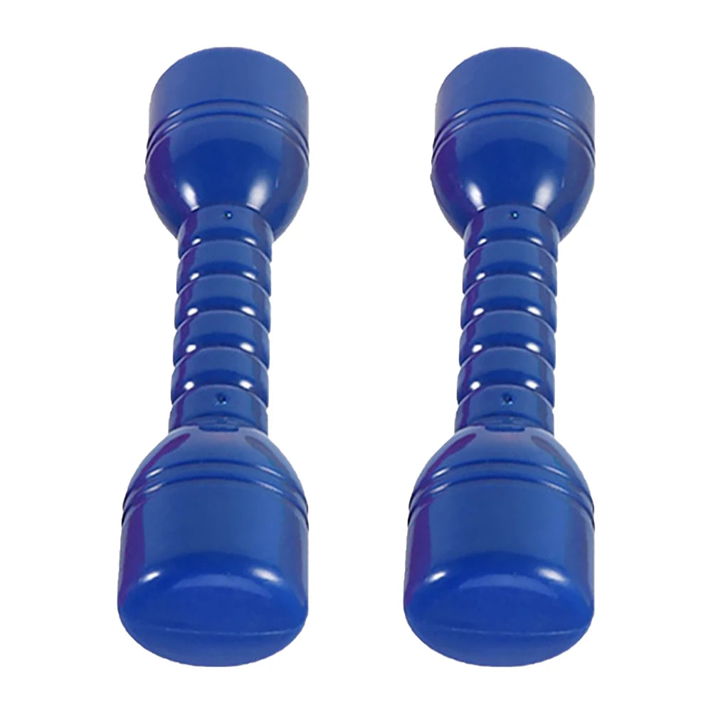 2Pcs Plastic Dumbbells Children'S Sports Fitness Dumbbells Fitness Equipment Children Dumbbells Toddler Toys Fitness Barbell