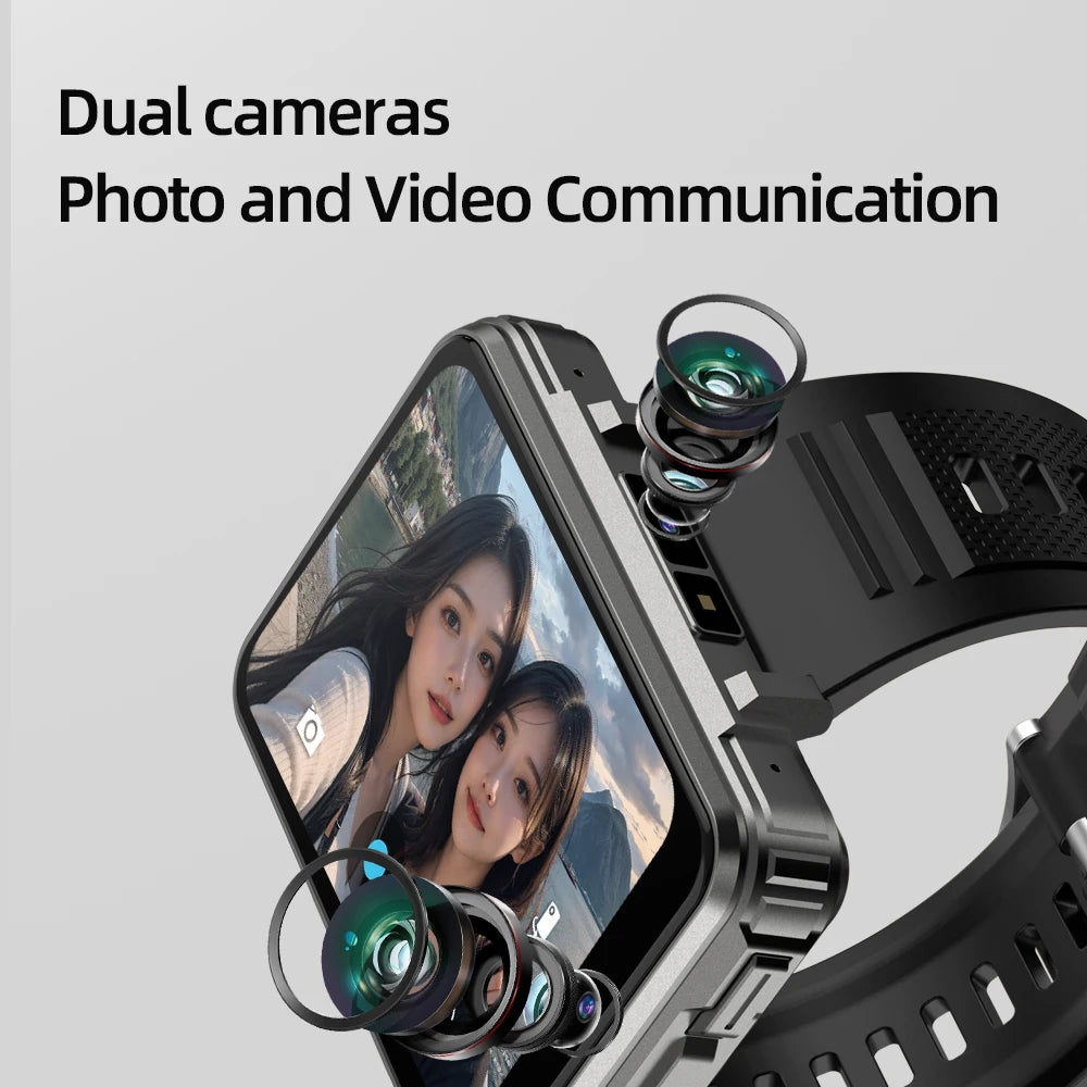 GoldenSpike VP999 Smart Watches With 2.4inch Amoled Large Screen 480*680 HD Resolution GPS WIFI Sim Card Slot Tiktok Whatsapp