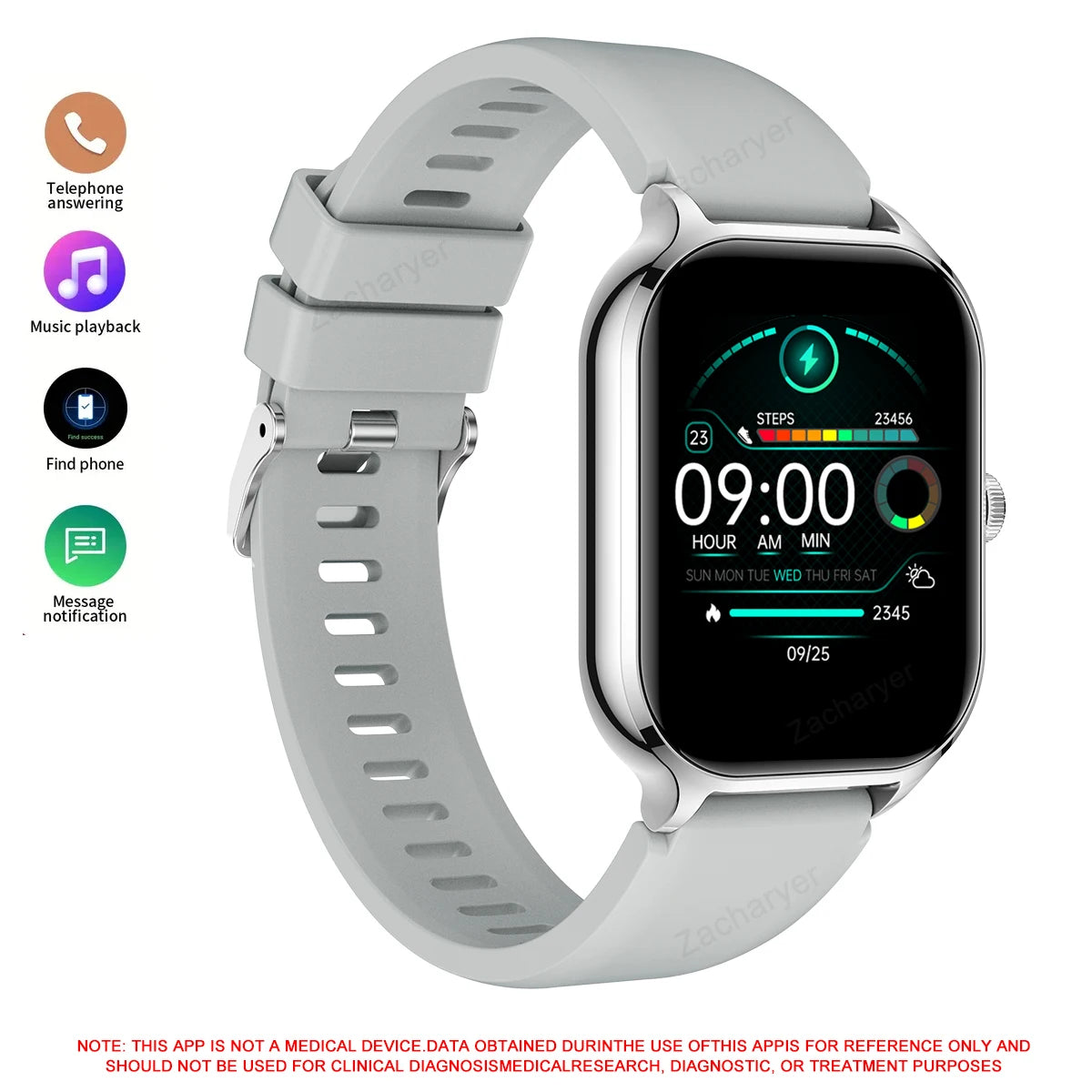 2025 Smart Watch, Wireless Dialing, Multiple Sport Modes, Various App Notifications, Perfect Gift for Holidays, iPhone/Android