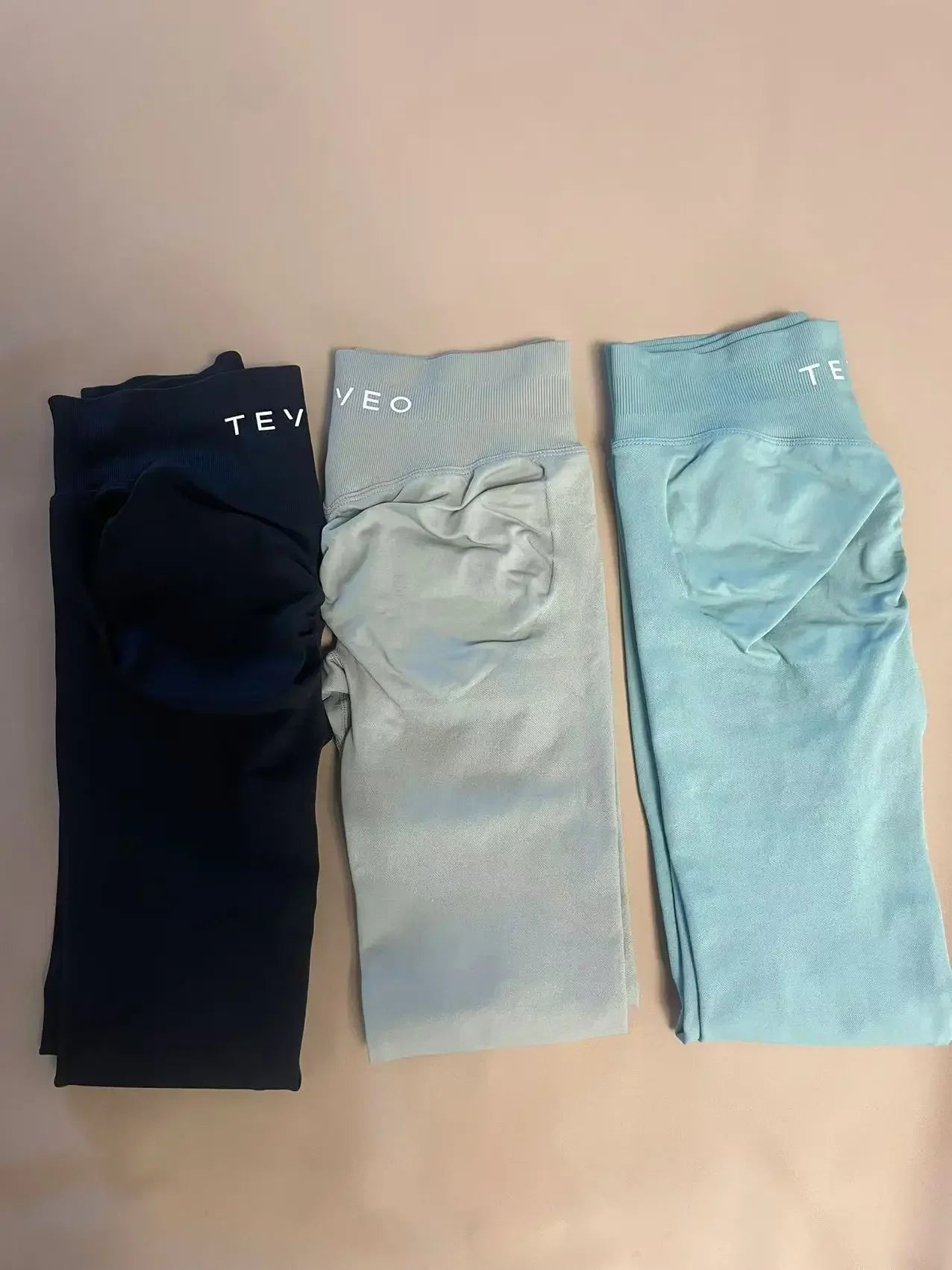 Seamless Yoga Pants Impact Leggings Women High Stretch Low Ribbed Band Scrunch Gym Leggings Fitness Sweat Wicking Workout