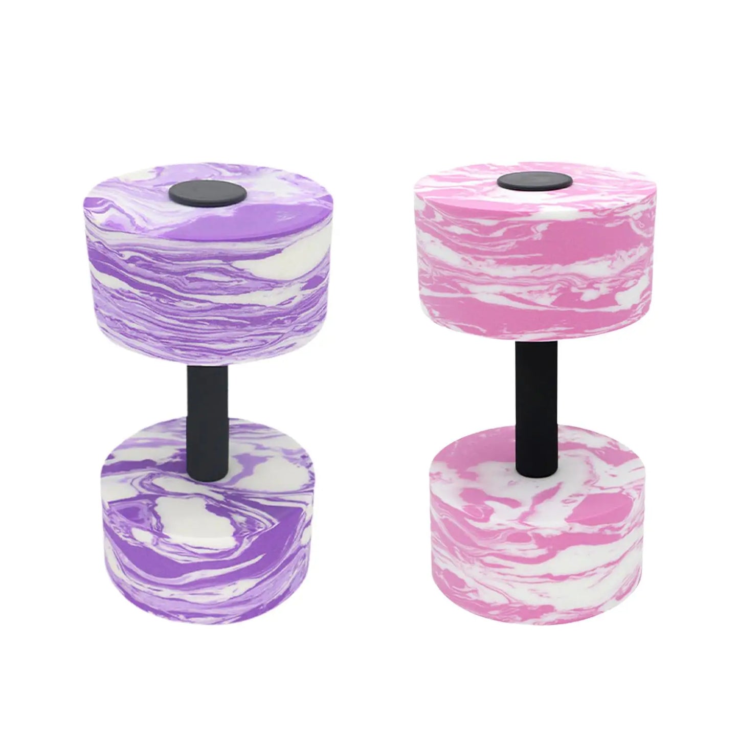 Pool Exercise Dumbbell with Handle Strip Pool Resistance EVA Foam Dumbbell Water Weight Workout for Kids Adults Women Men