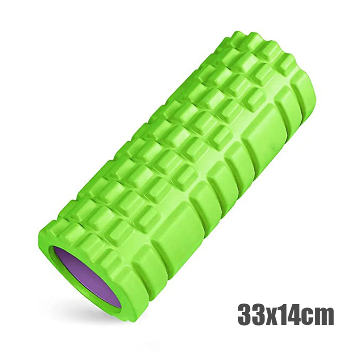 33cm Yoga Column Foam Axis Massage roller Muscle Back Muscle  MassageThe grid Back training set shipping