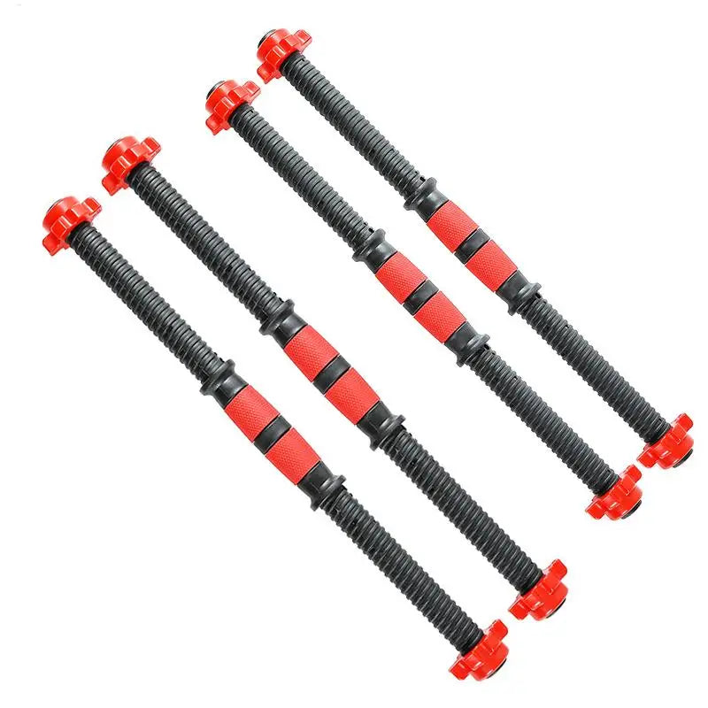 Dumbbell Handle 2pcs Adjustable Dumbbell Bar Handle Standard Threaded Dumbbell Handle For Men And Women Weightlifting