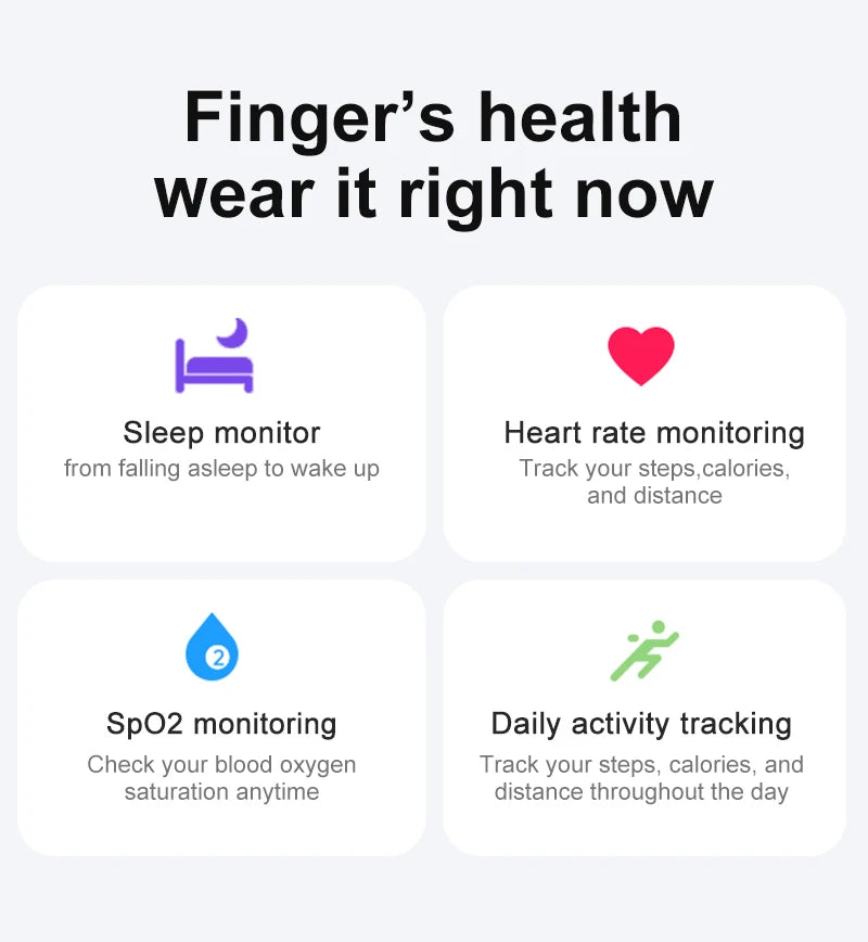 Smart Ring 2024 Smartring R02 Health Monitoring IP68 Waterproof Multi-sport Modes Bluetooth Sleep Tracker Finger Ring Man