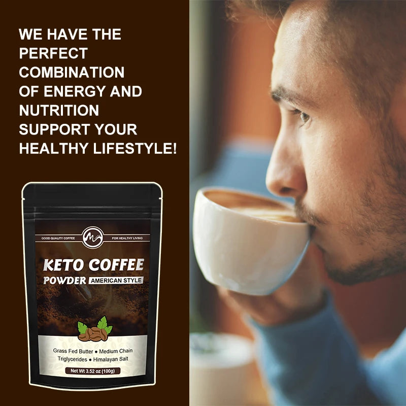 Ketogenic Keto Coffee ,Supports Energy & Metabolism, Weight Management,low-carb,Supports Energy Metabolism