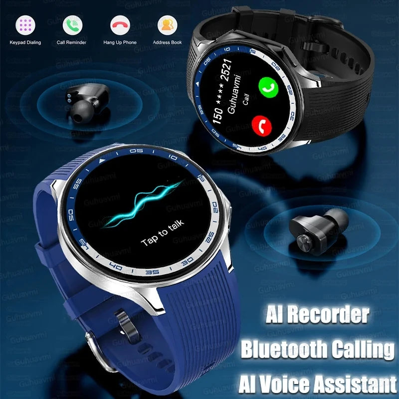 2024 New Men Business Watch For Xiaomi OPPO Watch X 4G Large Memory Video playback Smartwatch Sport Fitness Waterproof Watches