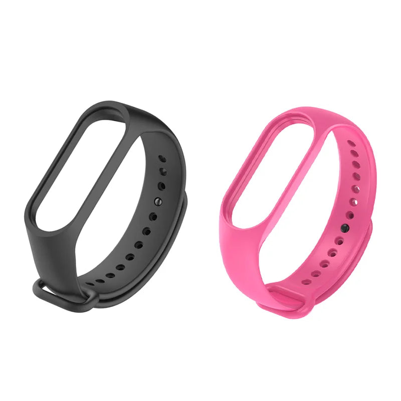 Watchbands For Xiaomi Mi Band 7 6 5 4 3 starp Wristband Silicone Bracelet Wrist Straps combination Smartwatch Accessories