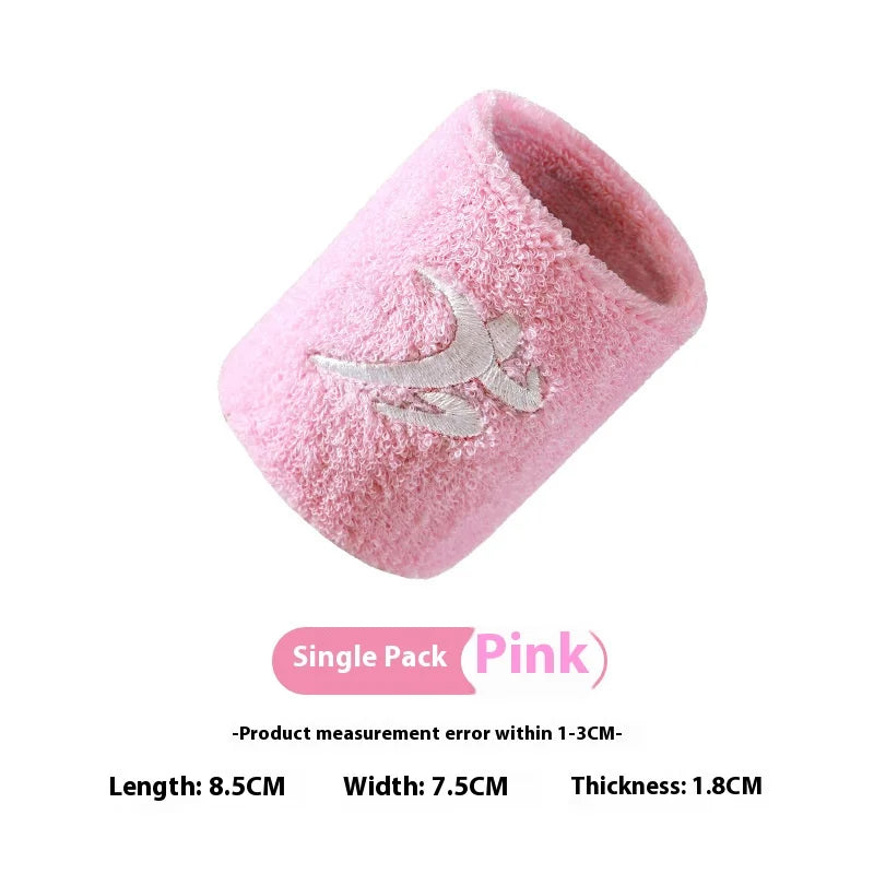 Sports wristbands for men and women, running, basketball, fitness, tennis, badminton, towels, breathable, sweat absorbing, high