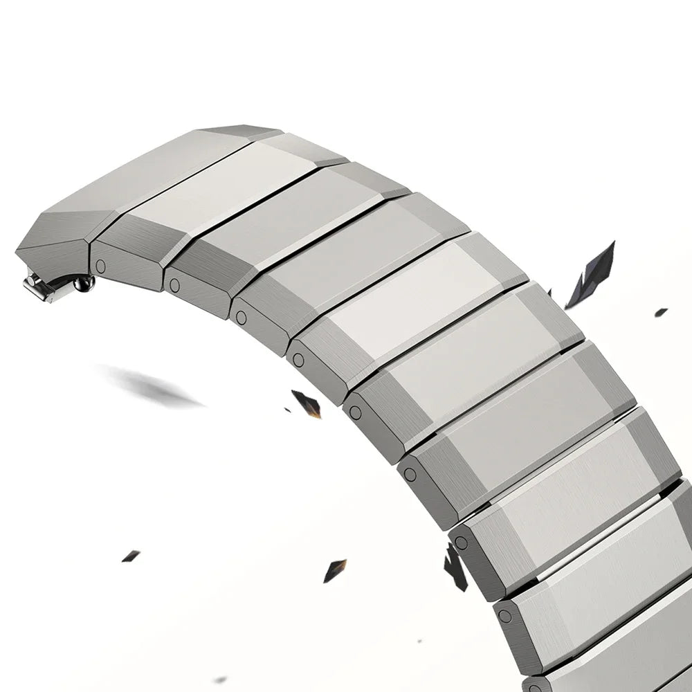 No Gaps Luxury Titanium Alloy Strap for Huawei Watch GT 5 Pro Metal Bracelet for Huawei Watch GT 5 Pro Men's Style Business Band