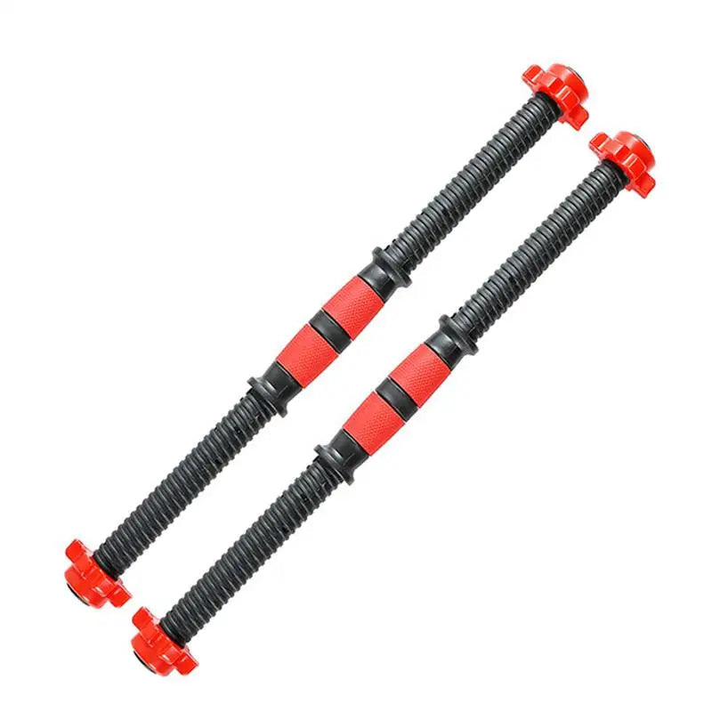 Dumbbell Handle 2pcs Adjustable Dumbbell Bar Handle Standard Threaded Dumbbell Handle For Men And Women Weightlifting
