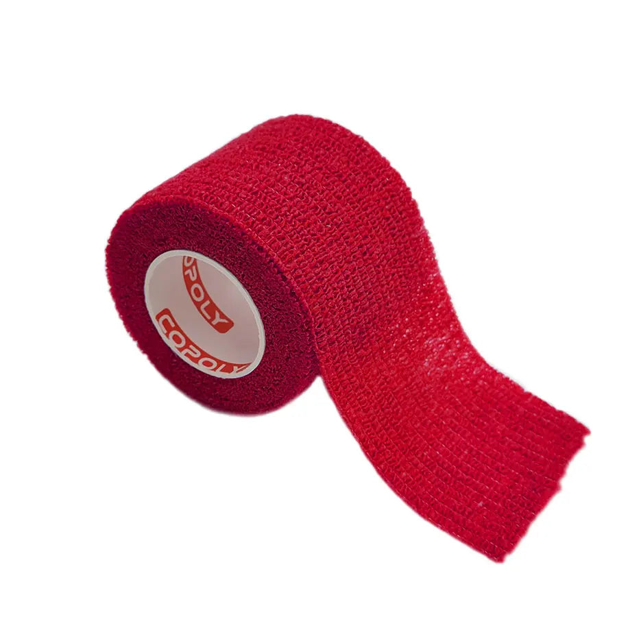 1Roll 2.5/5/10cm Self Adhesive Elastic Bandage Sports Tattoo Kit Cohesive Tape Wrap Elastoplast for Injury Finger Wrist Ankle