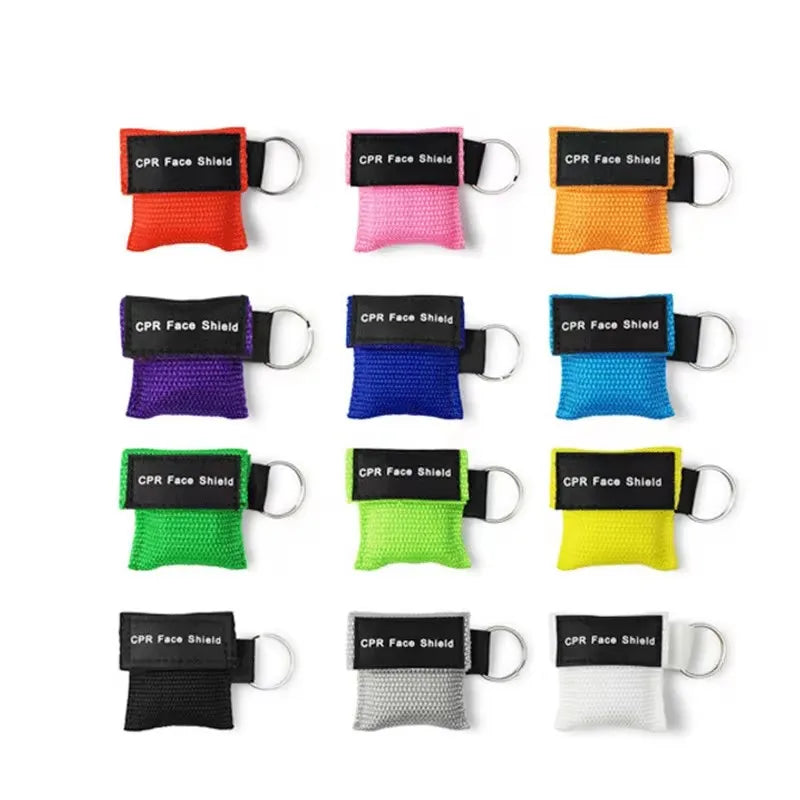 Camping Emergency Face Shield CPR Mask Professional Outdoor Rescue Health Care Tools Jetting Resuscitator Mask