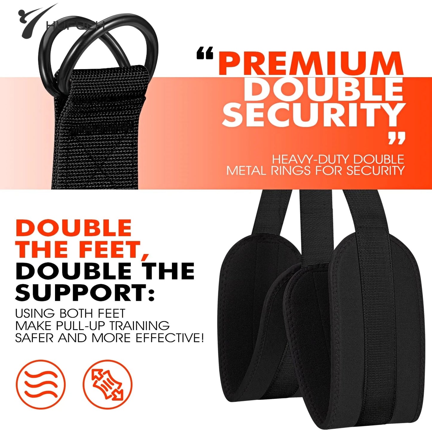 Pull Up Assistance Bands Set Resistance Strap Elastic Hanging Rope Pull Bar Fitness Home Men's Auxiliary Pull Latex Workout Band