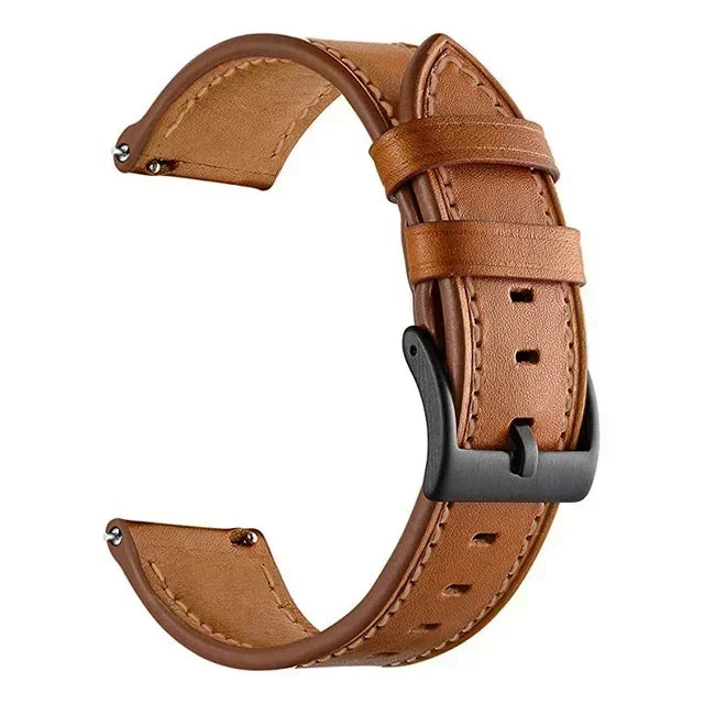 Leather Strap Watchband for Huawei Watch GT 5 Pro 46mm Smart Wriststrap Quick Releas Bracelet for Huawei GT5 46mm Accessories