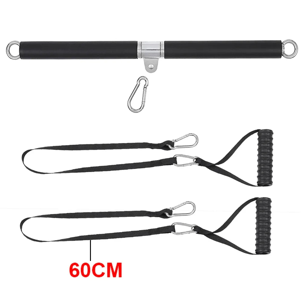 Triceps Biceps Back Blaster Rope, Lat Pull Down Attachment, Training Attachment, Gym Weight, Chest Muscle Workout