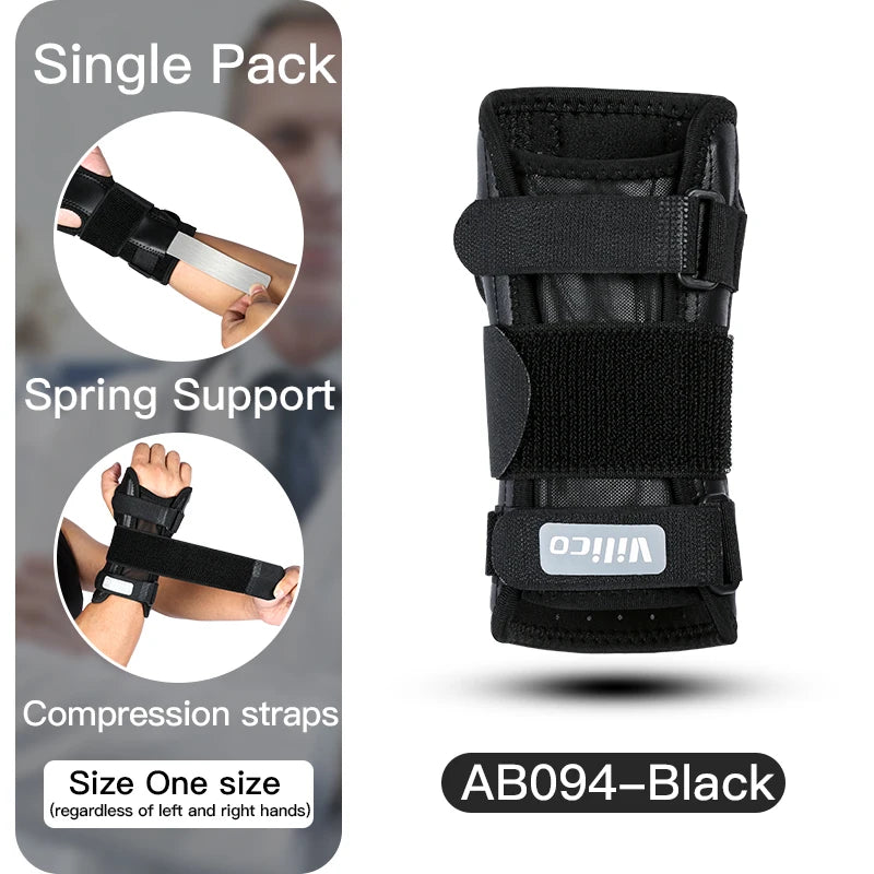 1PCS Wrist Brace for Carpal Tunnel Relief Night Support,Support Hand Brace with 3 Stays,Adjustable Wrist Support Splint