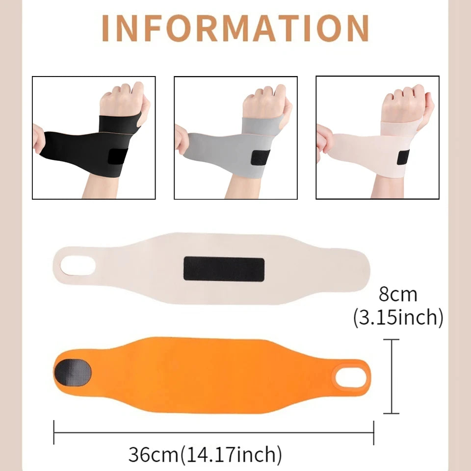 1PCS Adjustable Wrist Guard Lightweight Breathable And Non Stuffy Fixed Pressurization Wrist Protection Against Sprains Unisex