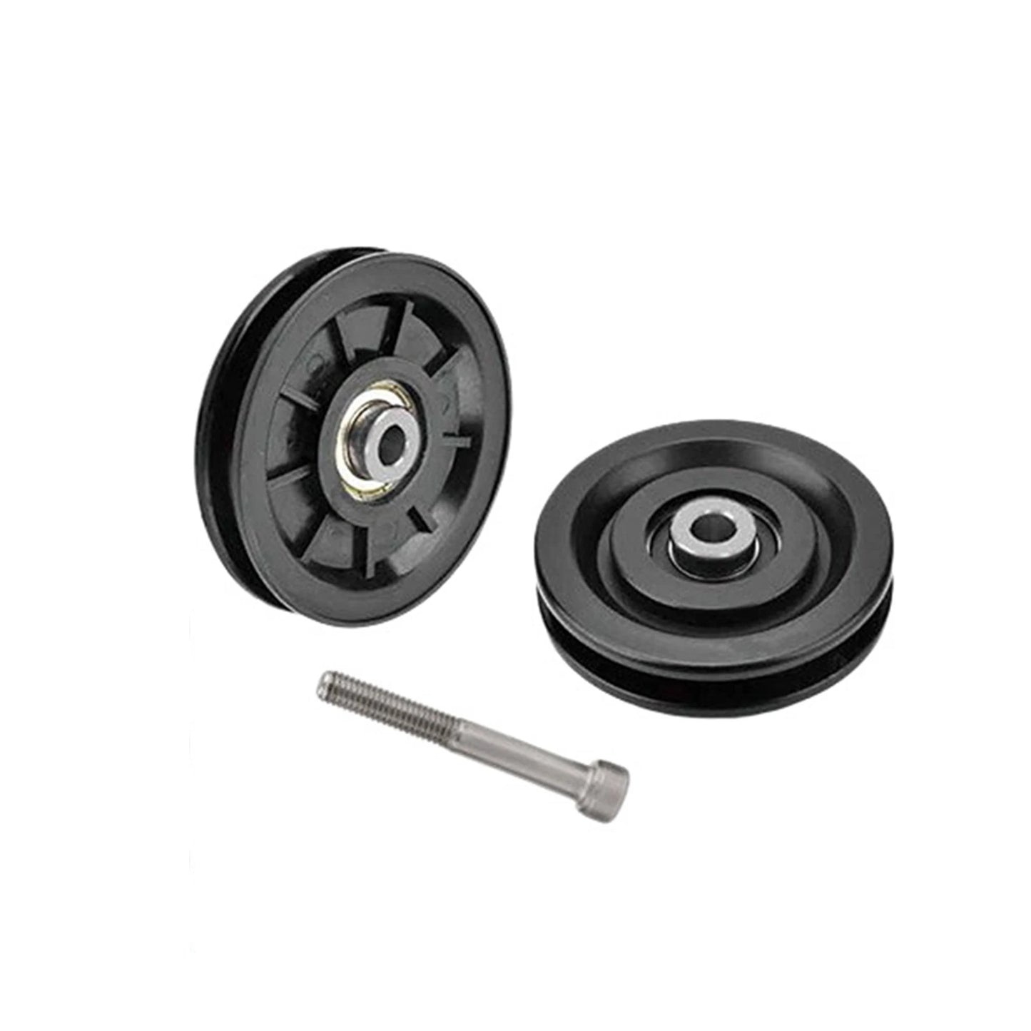 Fitness Pulley Wheel Parts Convenient Wear Resistant Accessory Universal for Cable Machine Pulley System Home Gym Attachments