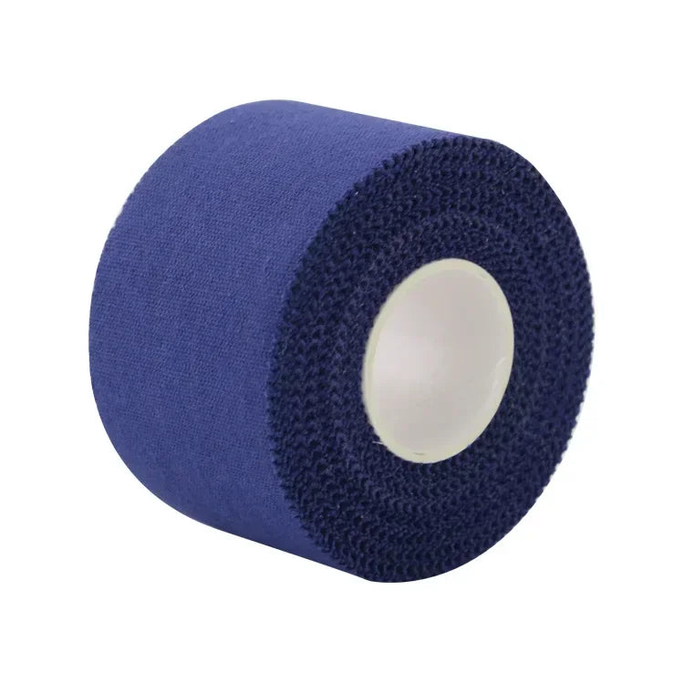 1pc Athletic Sports White Cotton Tape Sawtooth Adhesive Bandage for Muscle Knee Wrist Fingers Wrap Protection Muscle Support