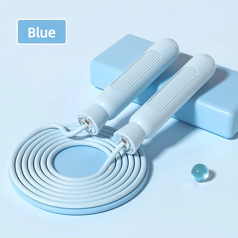 Adjustable Jump Rope For Speed Skipping Exercise Weight-Loss Fitness Women Men And Kids Ropea Length Steel Ropes With Bearings