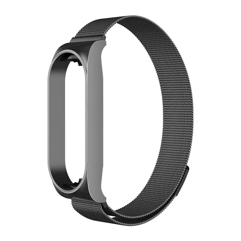 Milanese Loop Strap For Xiaomi Mi Band 7 6 5 4 3 Stainless Steel Magnetic Bracelet Metal Wristband for Xiaomi mi band 4 3 Straps