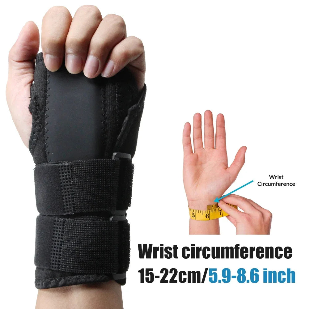 1Pc Professional Wrist Support Splint Arthritis Band Belt Carpal Tunnel Wrist Brace Sprain Prevention Wrist Protector for Fitnes