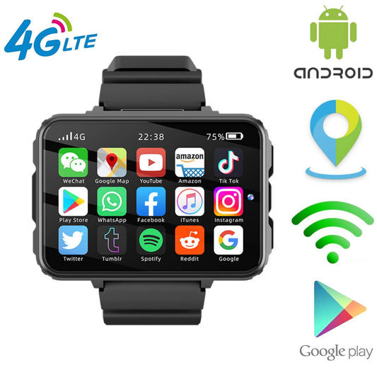 GoldenSpike VP999 Smart Watch 2.4inch Large Amoled Smartwatch With Dual Camera GPS WIFI Sim Card Slot Play Game Video Calling